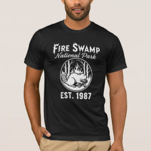 T-shirt Parc national de Fire Swamp 1987