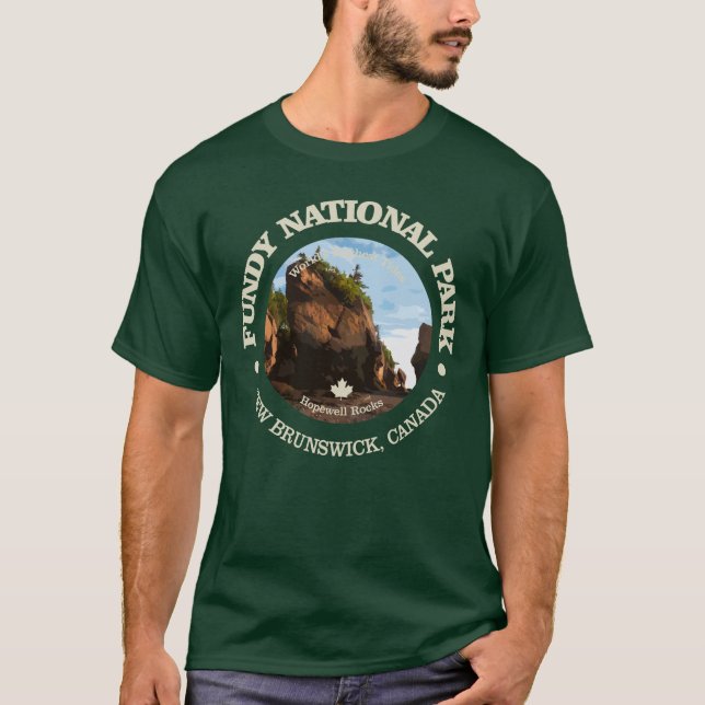 T-shirt Parc national de Fundy (Devant)