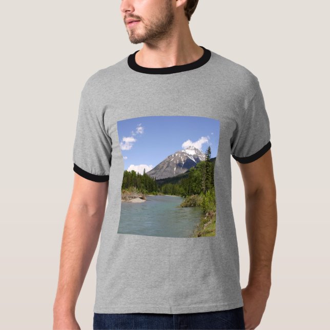 T-shirt Parc national de glacier (Devant)