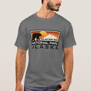 T-shirt Parc national de Glacier Bay Alaska Nature Bear Ou