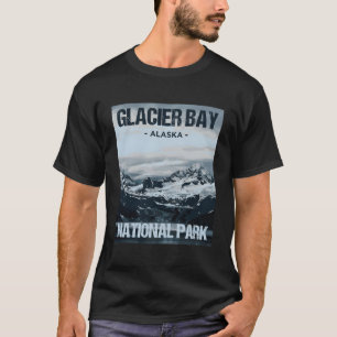 T-shirt Parc national de Glacier Bay Alaska Poster Design