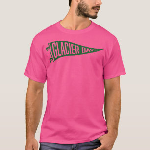 T-shirt Parc national de Glacier Bay Pennant Green