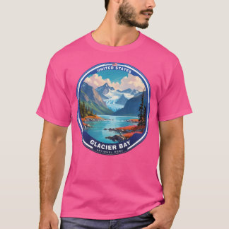 T-shirt Parc national de Glacier Bay Usa