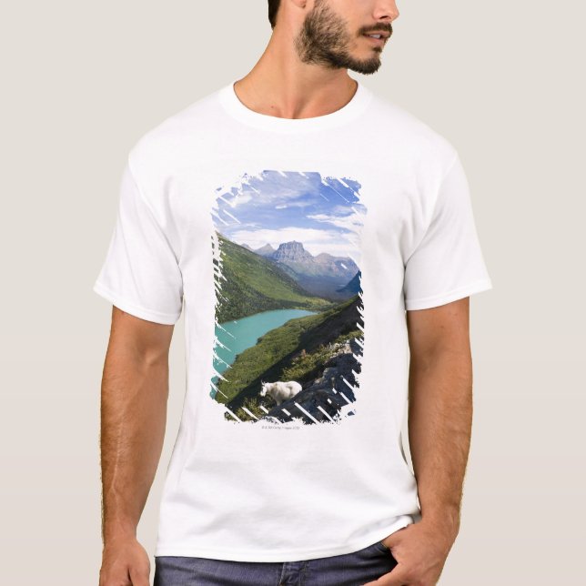 T-shirt Parc national de glacier, Montana (Devant)
