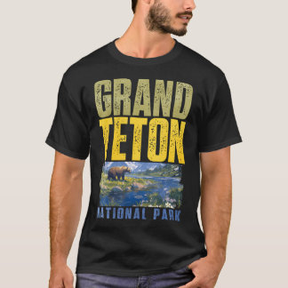 T-shirt Parc national de Grand Teton