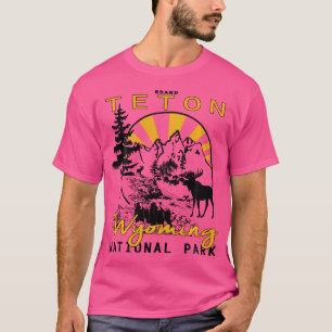 T-shirt Parc national de Grand Teton Jackson Hole Wyoming 