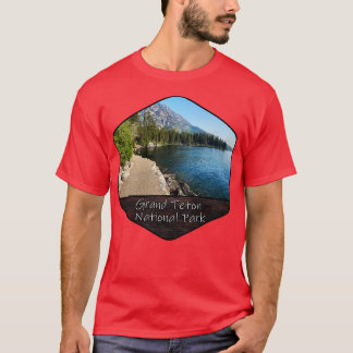T-shirt Parc national de Grand Teton Jenny Lake