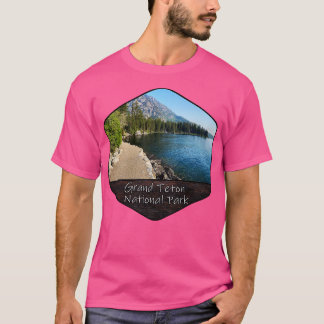 T-shirt Parc national de Grand Teton Jenny Lake
