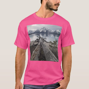 T-shirt Parc national de Grand Teton Wyoming Long