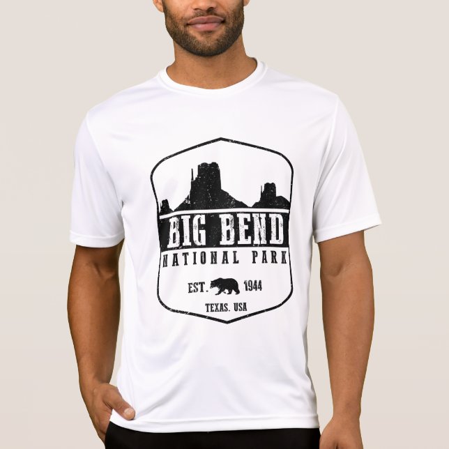 T-shirt Parc national de grande courbure (Devant)