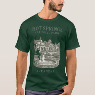 T-shirt Parc national de Hot Springs Arkansas