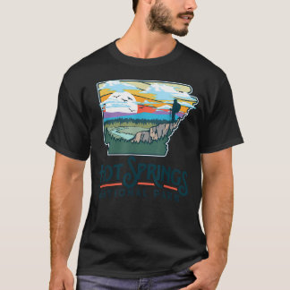 T-shirt Parc national de Hot Springs Arkansas Nature