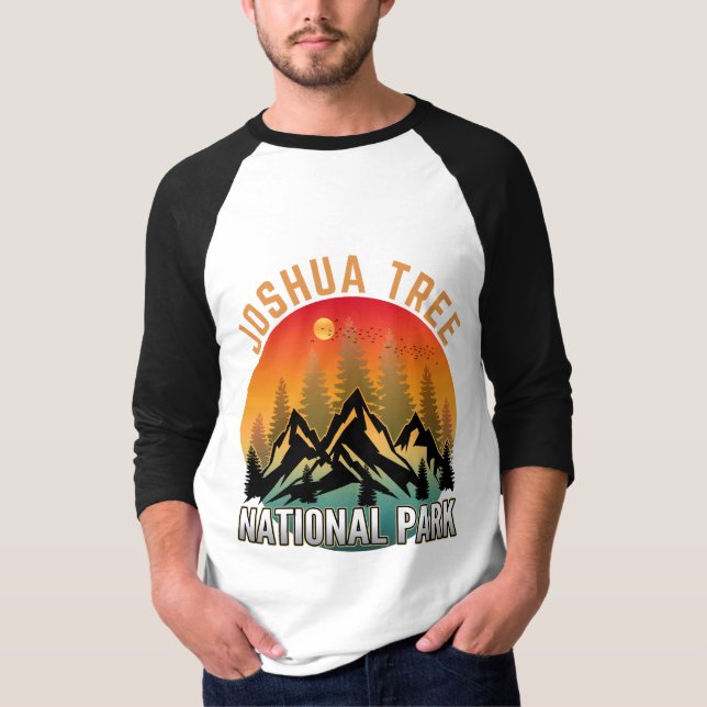 T-shirt Parc national de Joshua Tree (Devant)