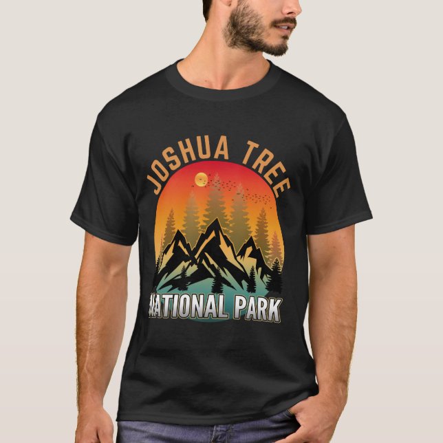 T-shirt Parc national de Joshua Tree (Devant)