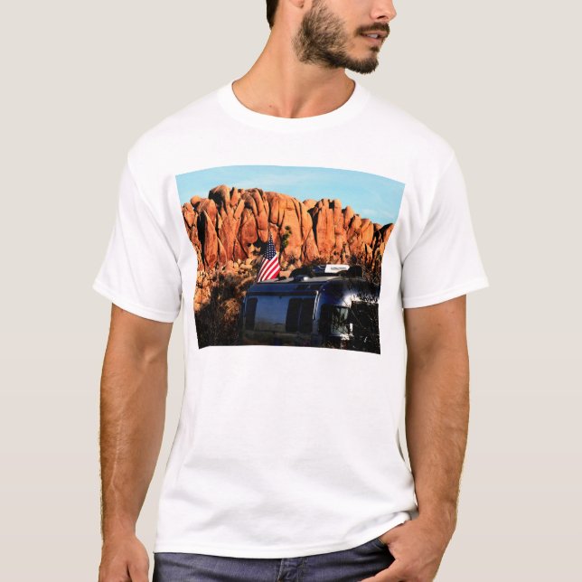 T-shirt Parc national de Joshua Tree (Devant)
