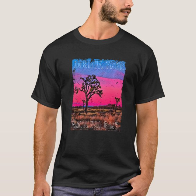 T-SHIRT PARC NATIONAL DE JOSHUA TREE (Devant)