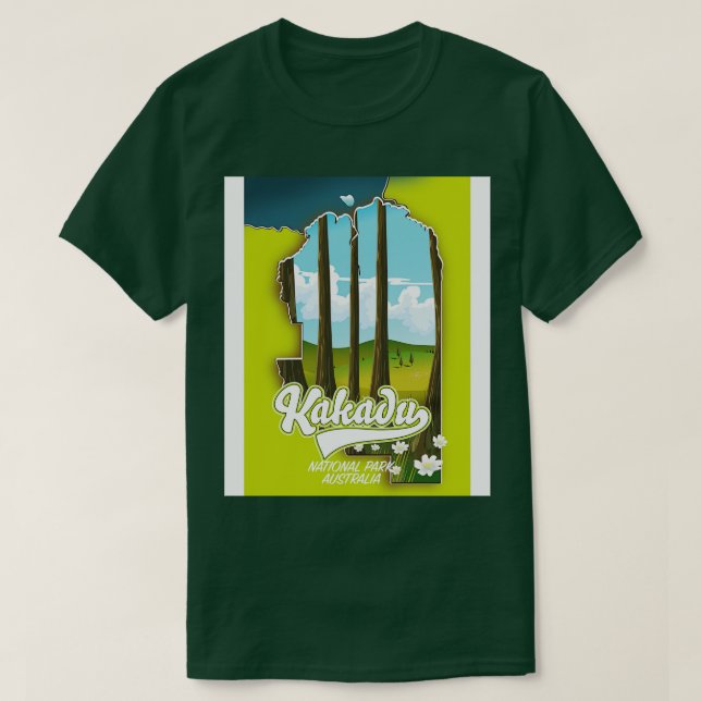 T-shirt Parc national de Kakadu Australie (Design devant)