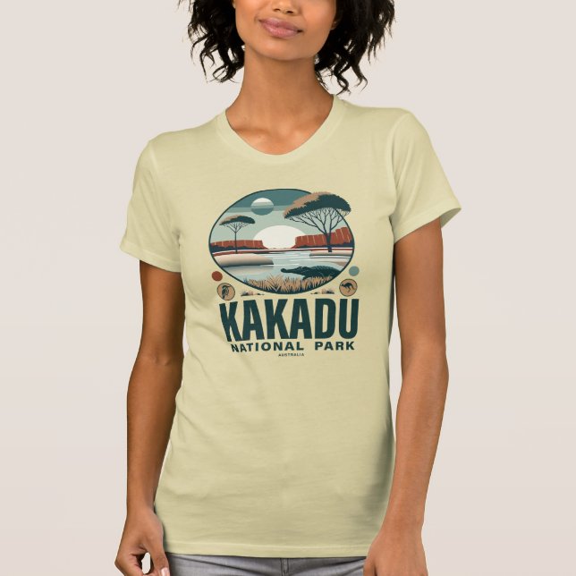 T-shirt Parc national de Kakadu Australie (Devant)