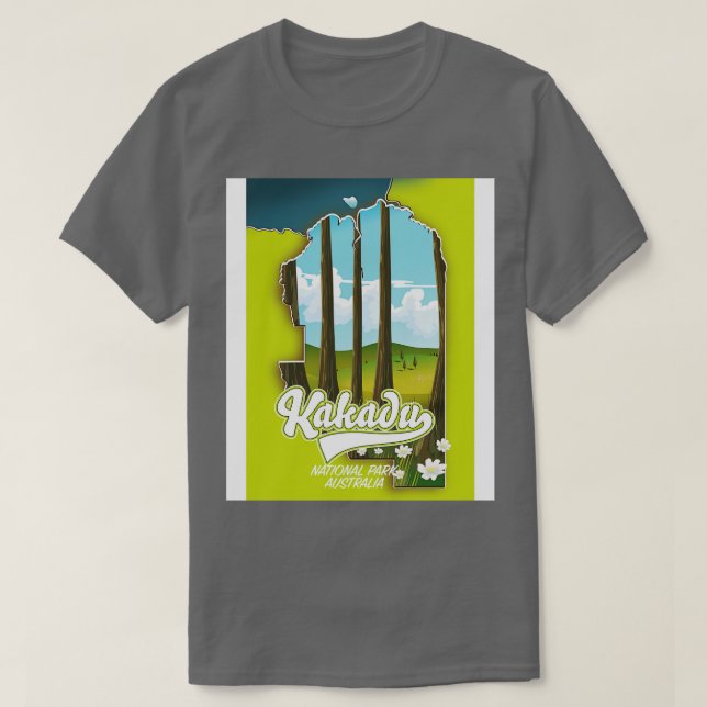 T-shirt Parc national de Kakadu Australie (Design devant)