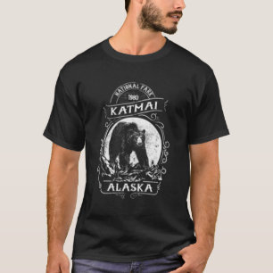 T-shirt Parc national de Katmai Bear Alaska