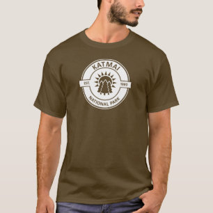 T-shirt Parc national de Katmai Sun Trees