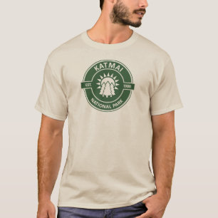 T-shirt Parc national de Katmai Sun Trees
