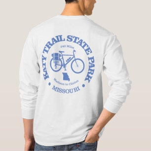 T-shirt Parc national de Katy Trail (cyclisme)