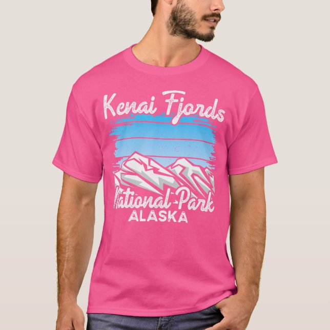 T-shirt Parc national de Kenai Fjords Alaska Explorez la n (Devant)