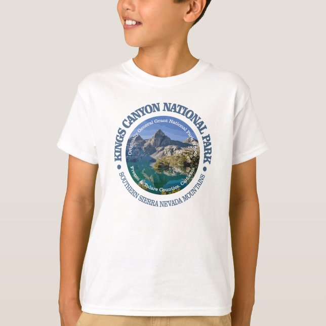 T-shirt Parc national de Kings Canyon (Devant)