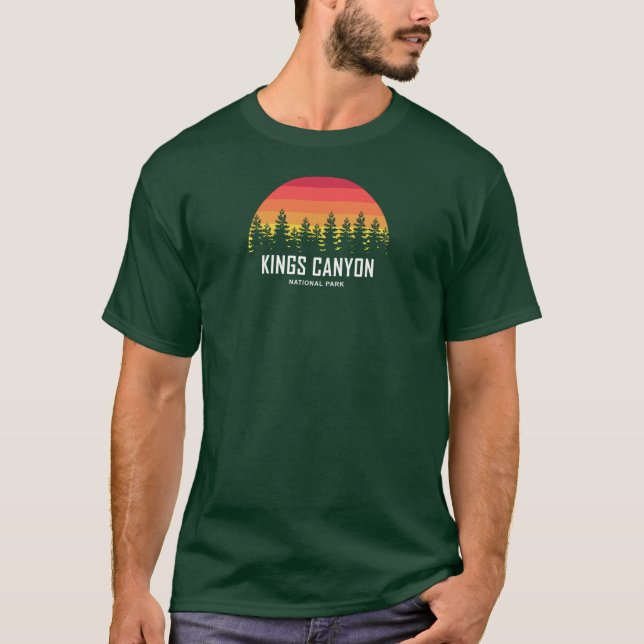 T-shirt Parc national de Kings Canyon (Devant)