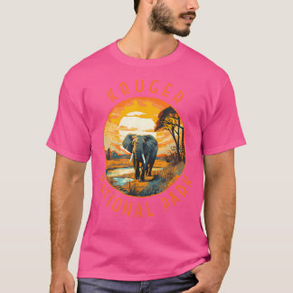 T-shirt Parc national de Kruger Afrique du Sud Elephant Re