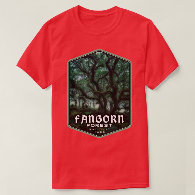 T-shirt Parc national de la Forêt de Fangorn (Design devant)