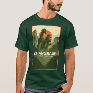 T-shirt Parc national de la Forêt de Zhangjiajie