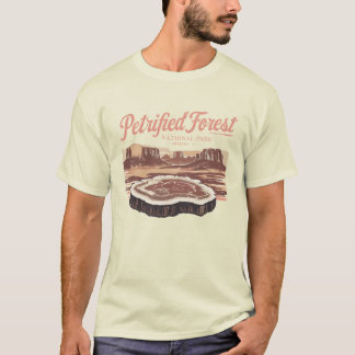 T-shirt Parc national de la Forêt Petrifiée, Arizona