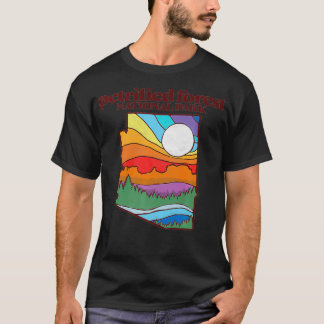 T-shirt Parc National de la Forêt Petrifiée Arizona Vintag