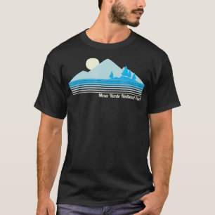 T-shirt Parc national de la Mesa Verde Chemise Rétro Color