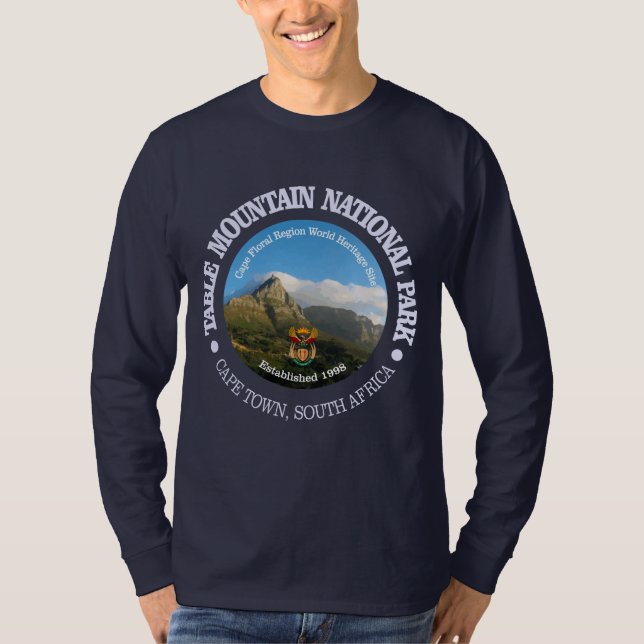 T-shirt Parc national de la montagne de la Table (Devant)