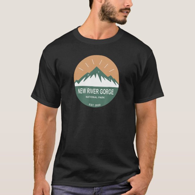 T-shirt Parc national de la rivière Gorge 5 (Devant)