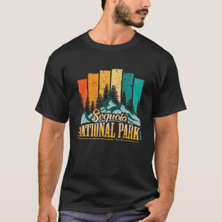 T-shirt Parc national de la Sequoia Vintage