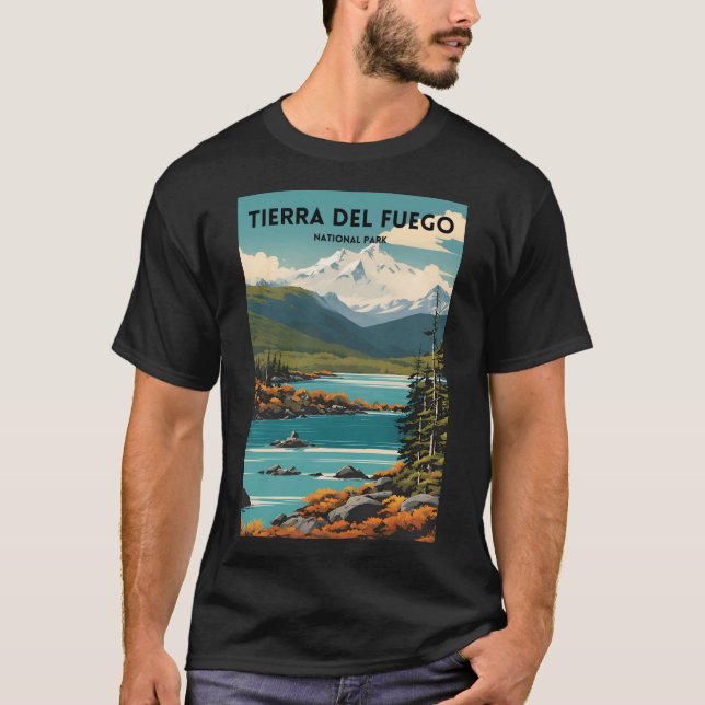 T-shirt Parc national de la Terre de Feu (Devant)