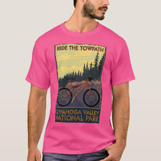 T-shirt Parc national de la vallée de Cuyahoga Décal Vinta