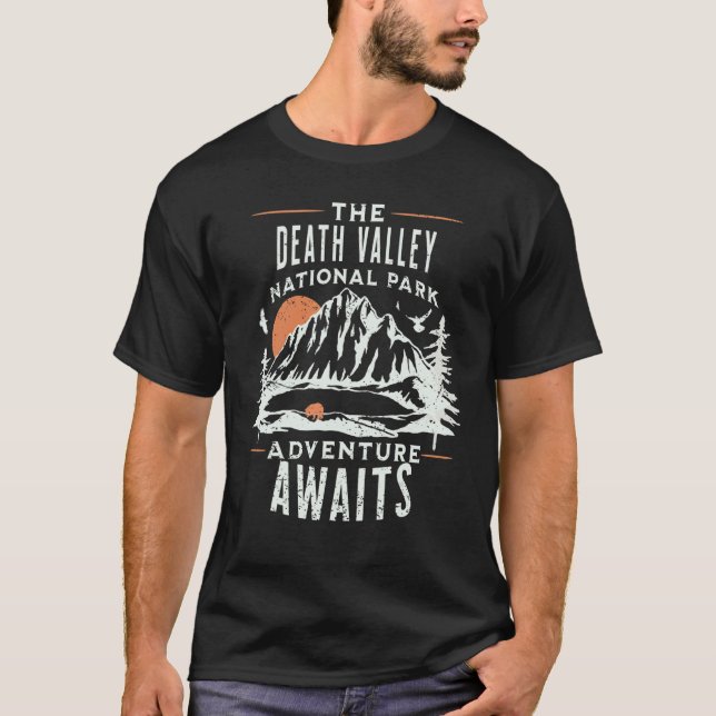 T-shirt Parc national de la vallée de la Mort (Devant)