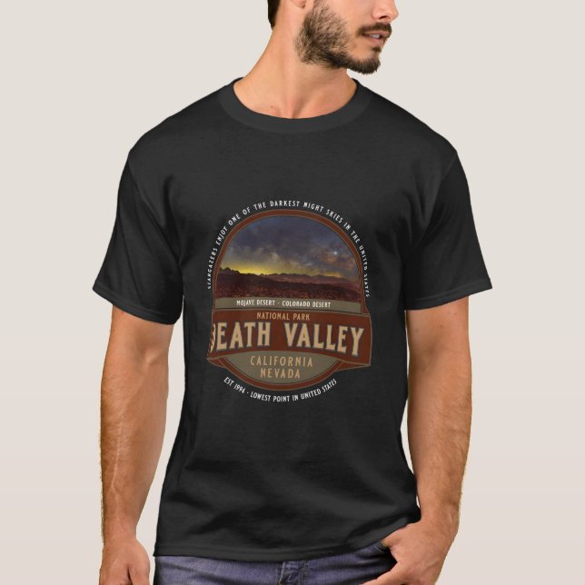 T-shirt Parc national de la vallée de la Mort (Devant)
