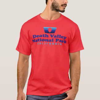 T-shirt Parc national de la vallée de la Mort Insigne rétr