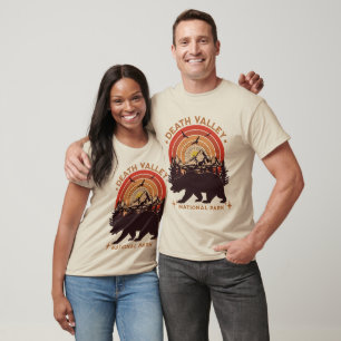 T-shirt Parc national de la vallée de la mort Ours Coucher