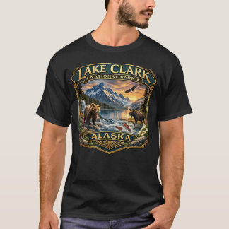 T-shirt Parc national de Lake Clark en Alaska