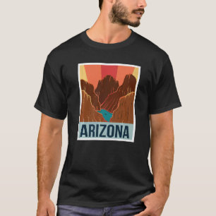 T-shirt Parc national de l'Arizona Grand Canyon Montagnes 