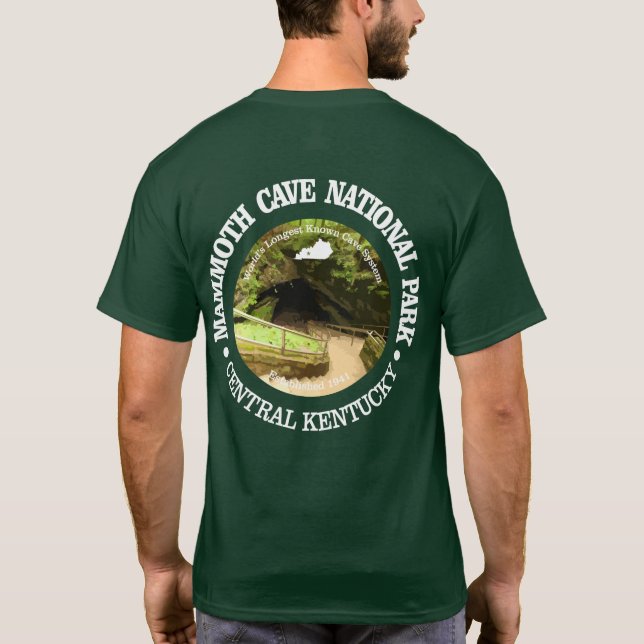 T-shirt Parc national de Mammoth Cave (Dos)
