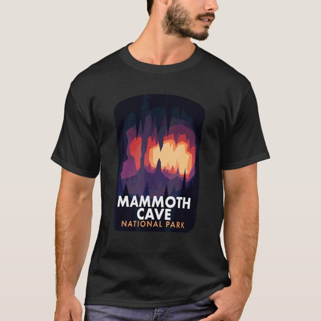T-shirt Parc national de Mammoth Cave (Devant)