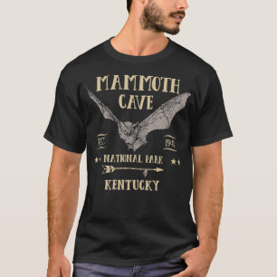 T-shirt PARC NATIONAL DE MAMMOTH CAVE Bat Kentucky tourist